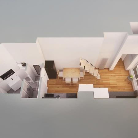Industrial Loft In Berlin Mitte Leilighet Eksteriør bilde