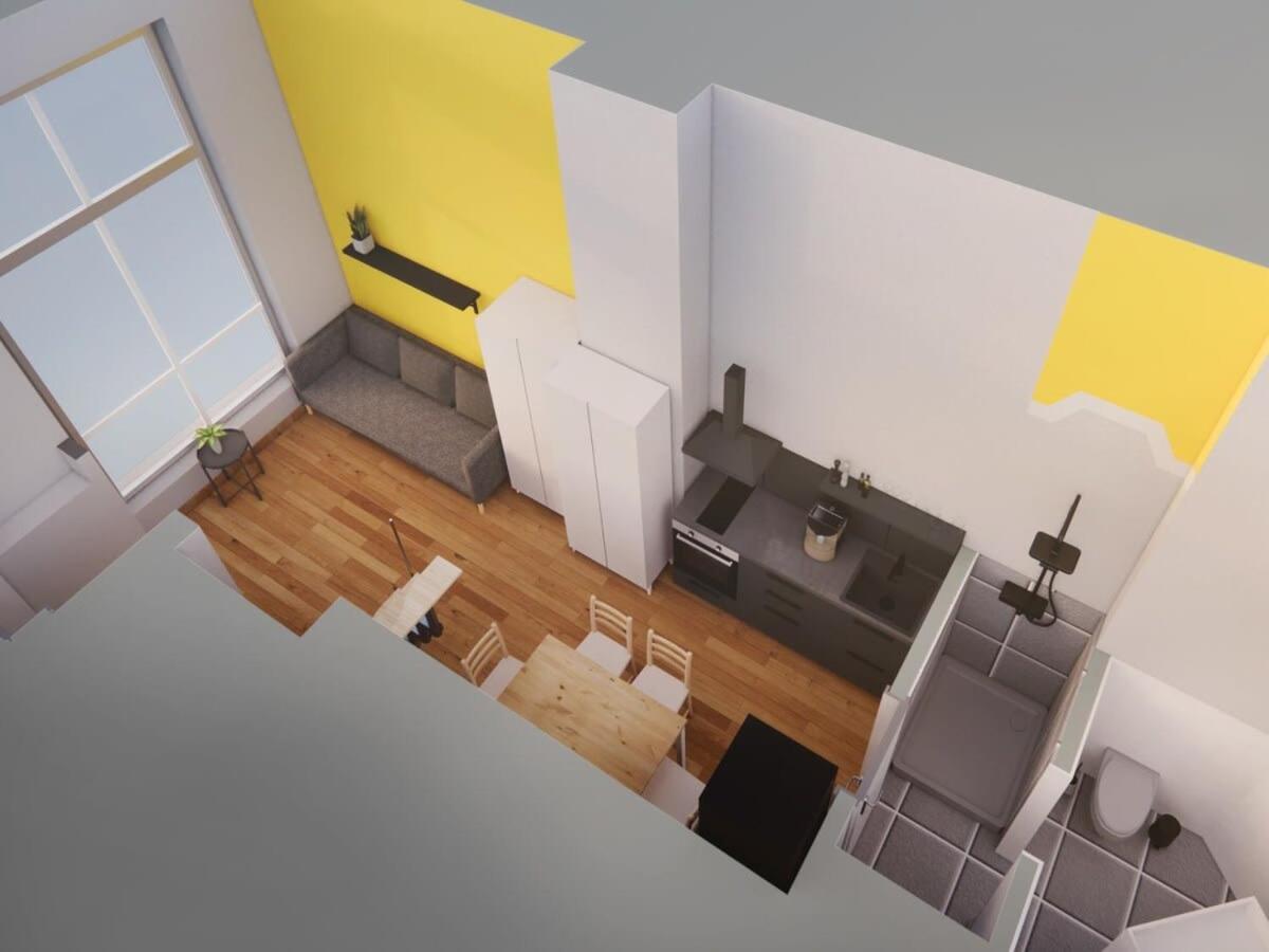 Industrial Loft In Berlin Mitte Leilighet Eksteriør bilde