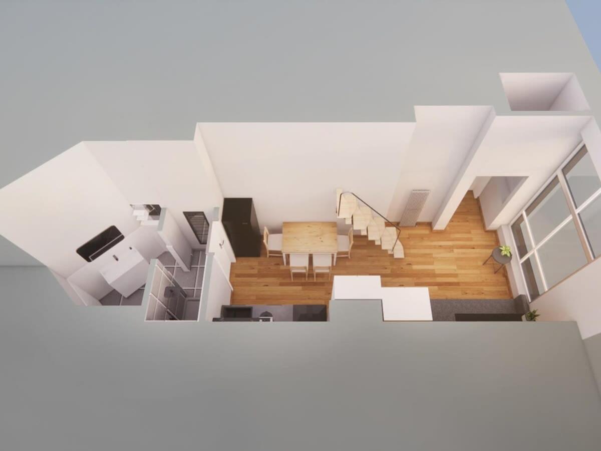 Industrial Loft In Berlin Mitte Leilighet Eksteriør bilde